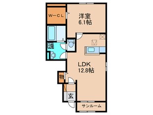 カレント・ヴィラの物件間取画像